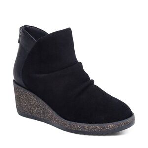 Aetrex Kara Wedge Ankle Bootie